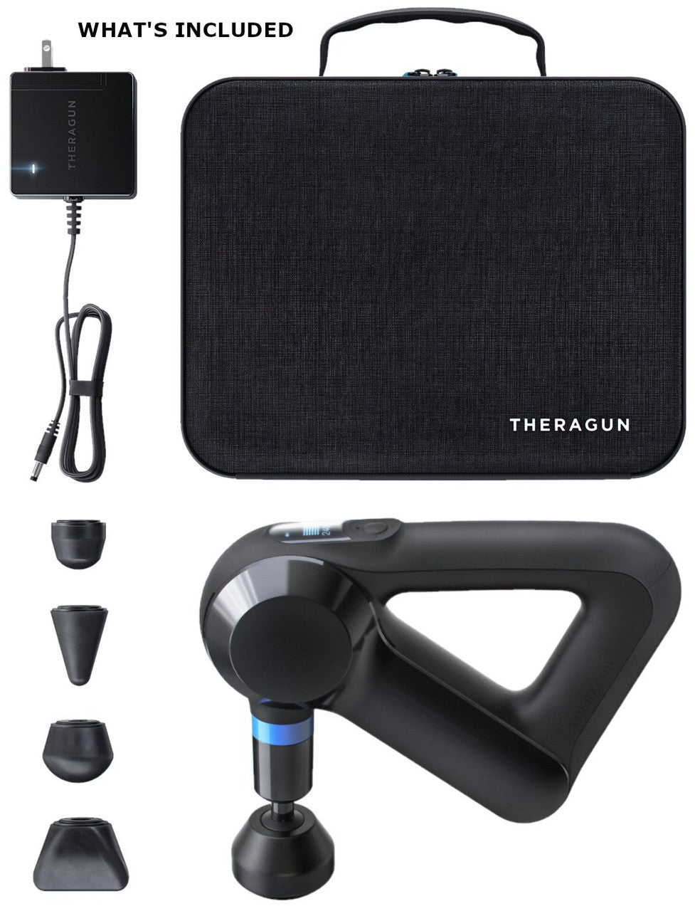 Theragun Elite Handheld Smart Percussive Therapy Device Bluetooth Connectivity