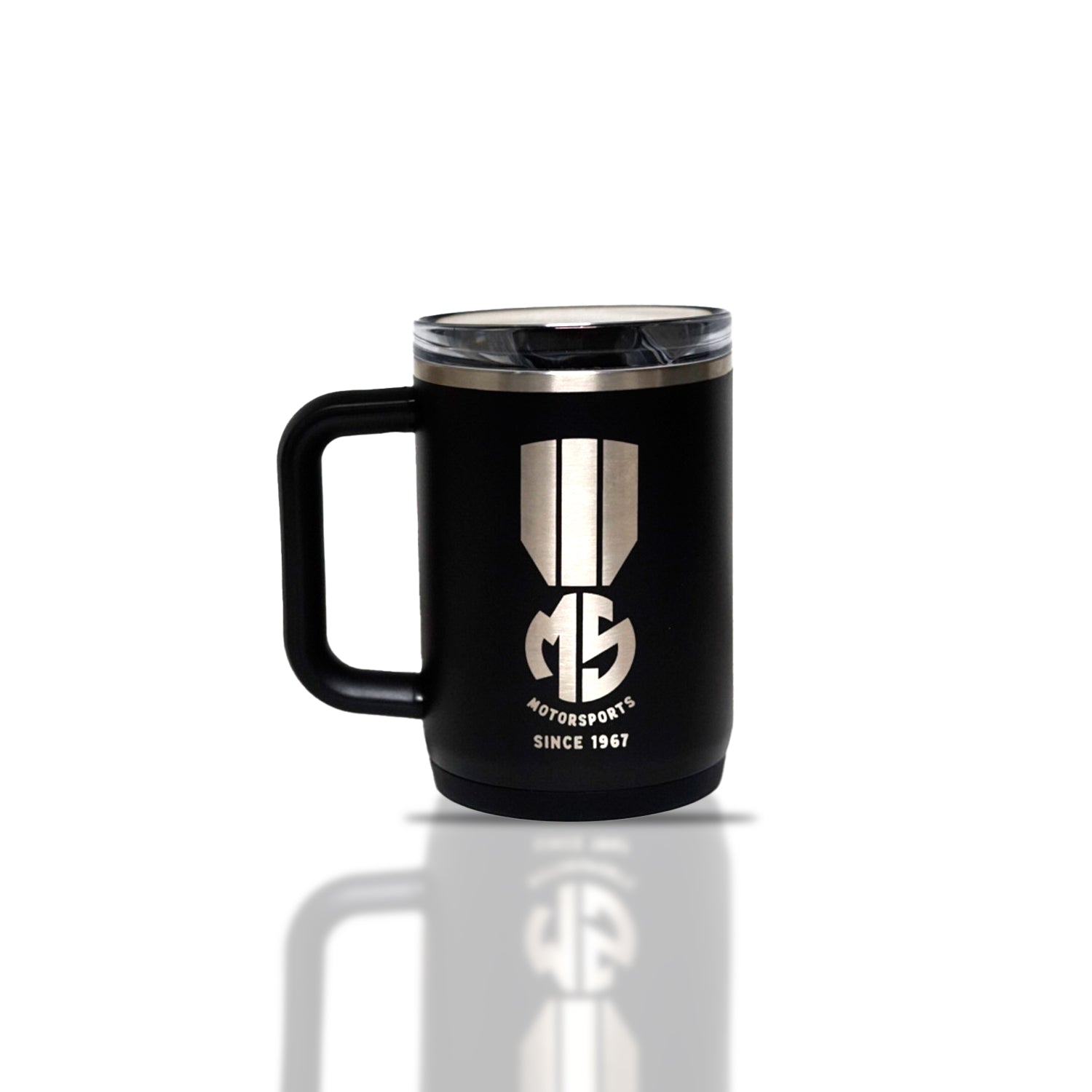 MSM Gold Medal Black Mug 16 oz. – Malcolm Smith Motorsports