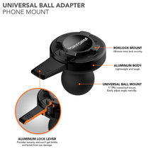 Load image into Gallery viewer, Rok Form Universal 1&quot; Ball Adaptor Phone Mount Holder
