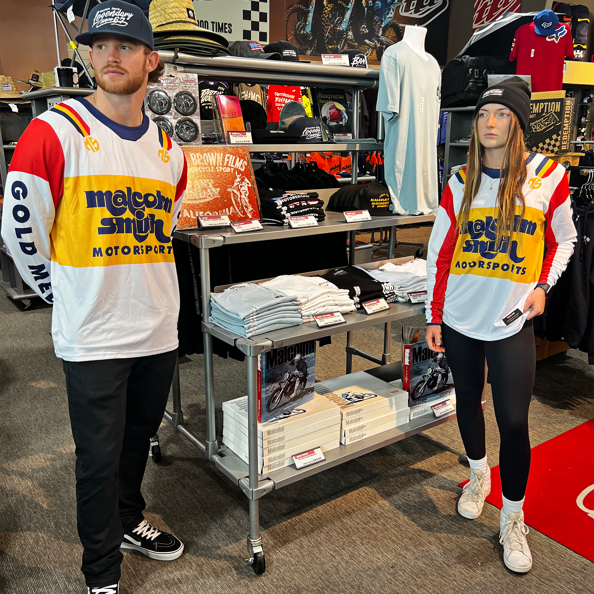 Pack Banane Vintage Malcom Smith MSR Dualsport – équipement Motocross Et Course